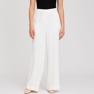 Theory Women's Wide Leg Pull-on Pants Sz S